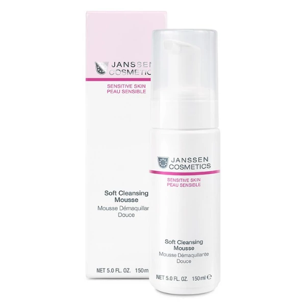 janssen cosmetics soft cleansing mousse tisztitohab sylviashop